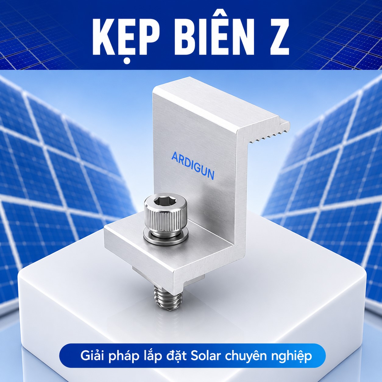 Kẹp Biên Z Tấm Pin Solar