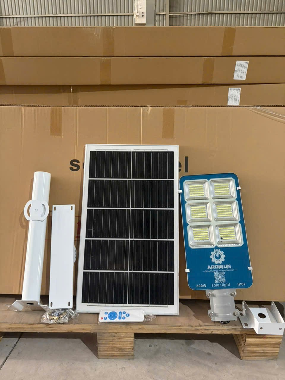 Đèn Đường Solar ARDIGUN 300W IP67