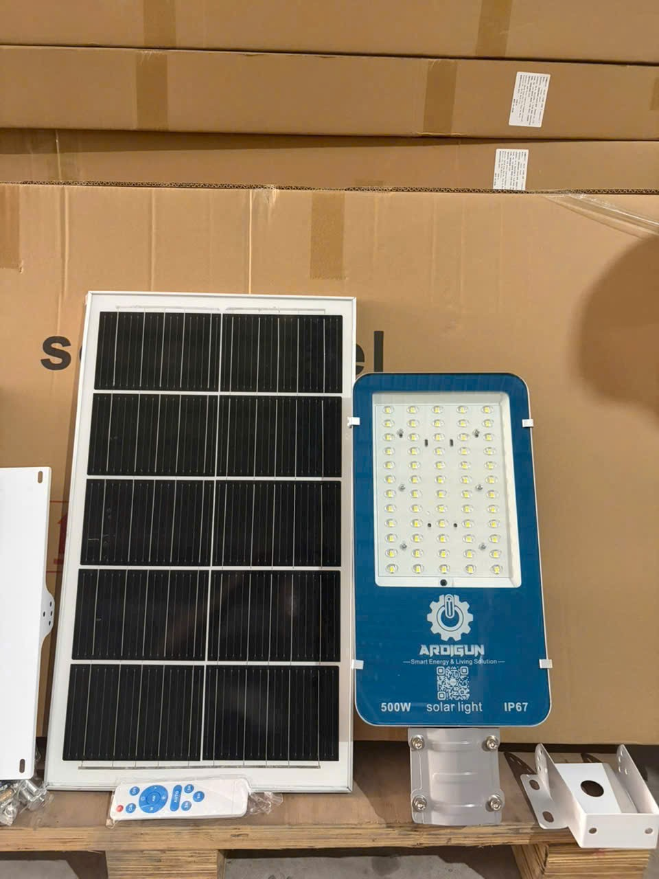 Đèn Đường Solar ARDIGUN 500W IP67